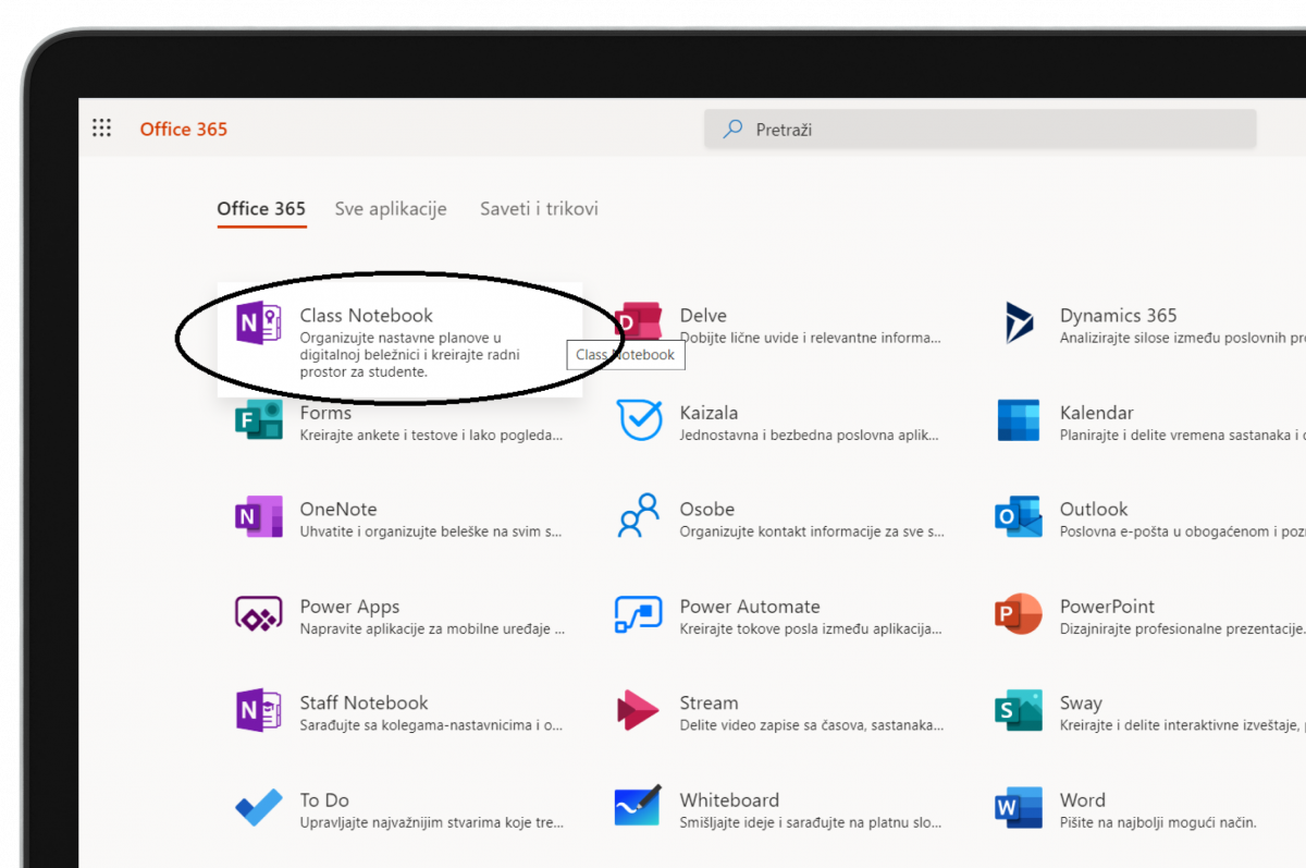 OneNote Class Notebook Za Edukaciju - E-nastava - Microsoft Office 365